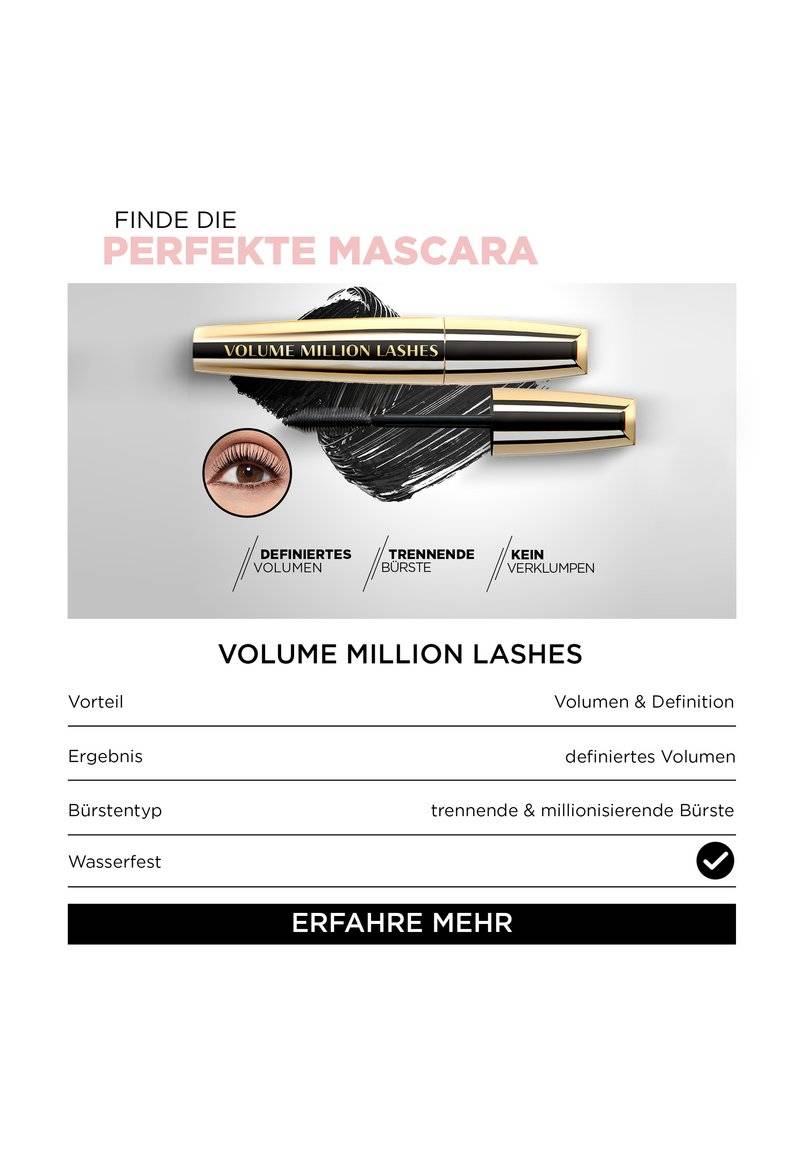 L'Oréal Paris L'Oréal Paris LASH PARADISE - Mascara - intense black Limitierter Zeitrabatt