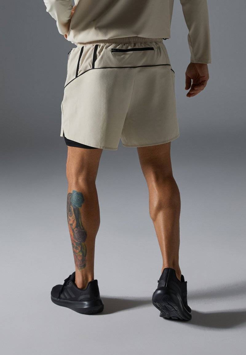 Pier One Sport Pier One Sport Sports shorts - beige Großer Ausverkauf