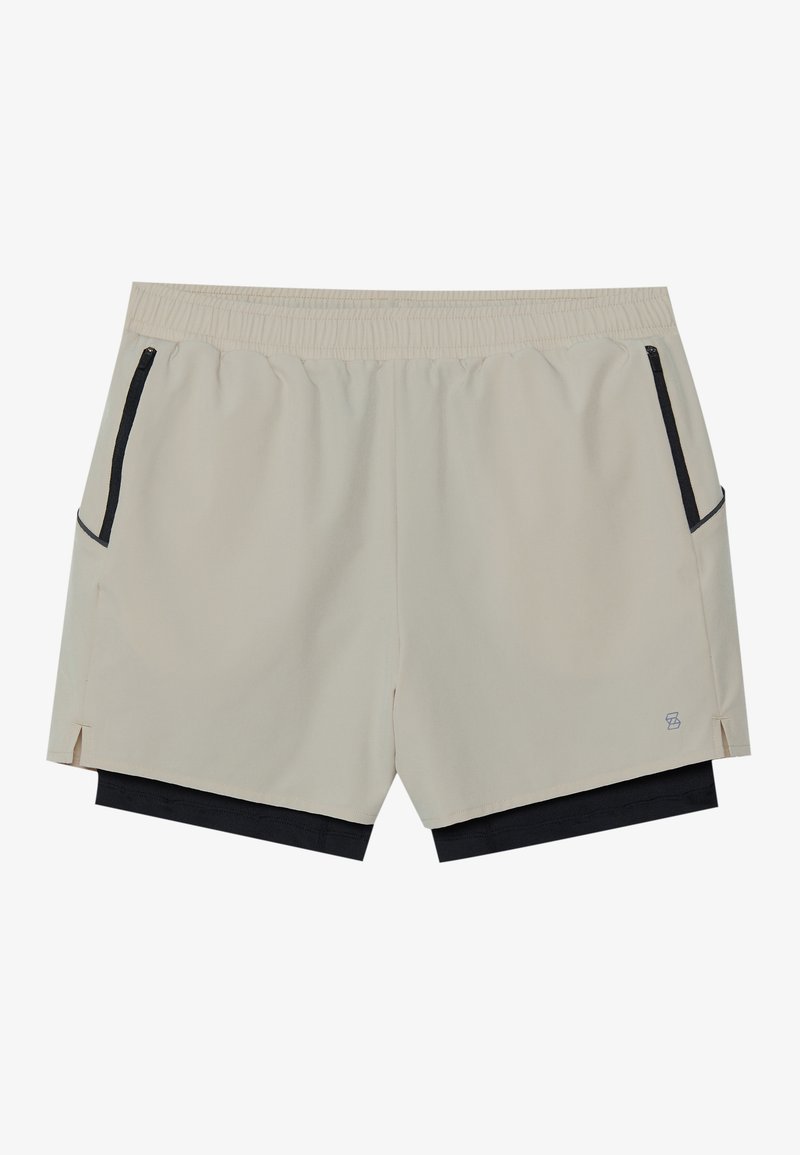 Pier One Sport Pier One Sport Sports shorts - beige Großer Ausverkauf