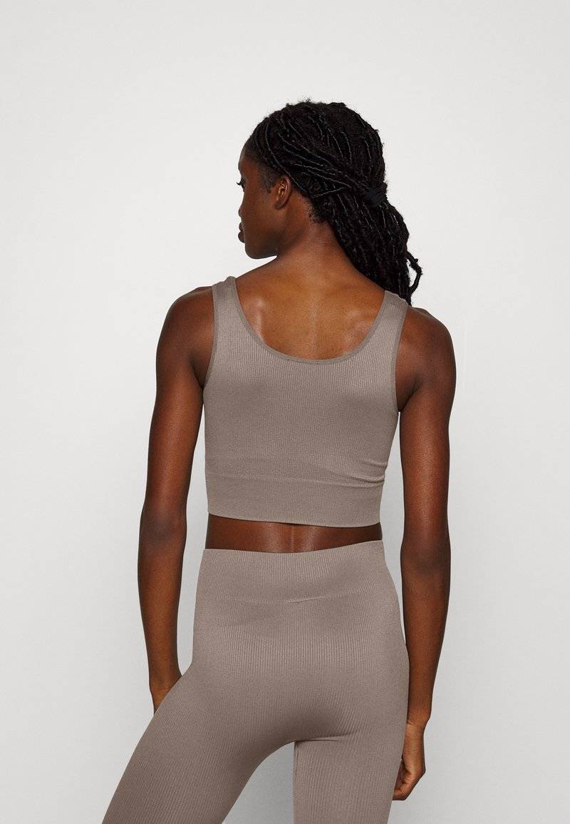 ONLY Play ONLY Play ONPJAIA LIFE SEAM SHORT - Top - brown Muttertagsangebot