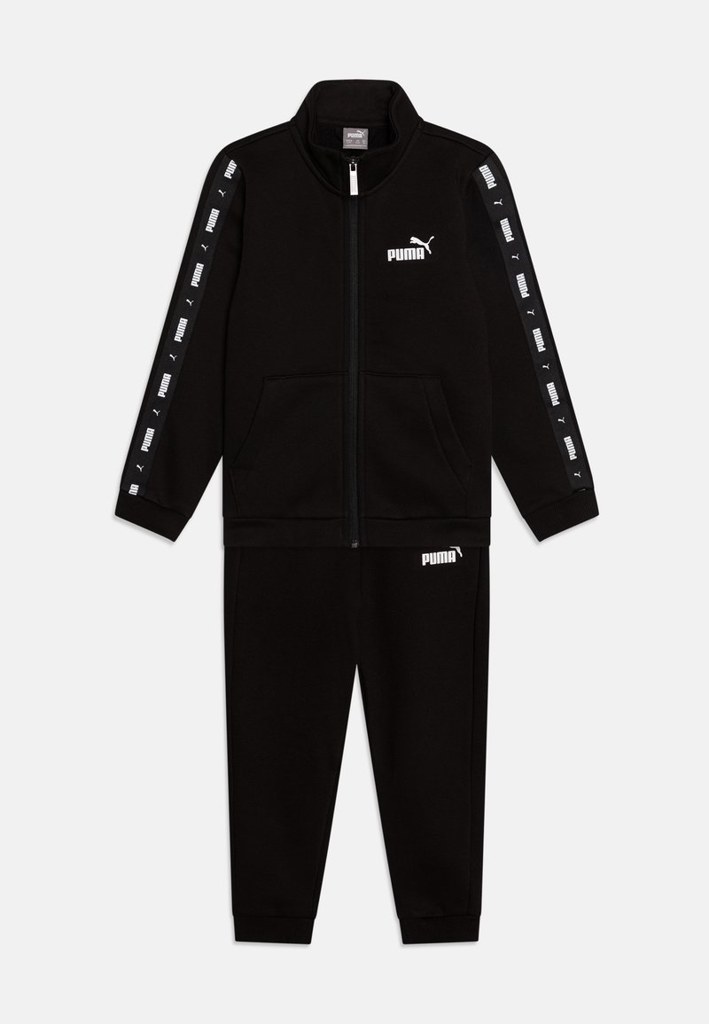 Puma Puma TAPE SWEAT SUIT UNISEX SET - Tracksuit - black Online Outlet