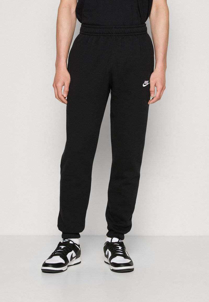 Nike Sportswear Nike Sportswear CLUB CF BB - Tracksuit bottoms - black Saisonale Angebote