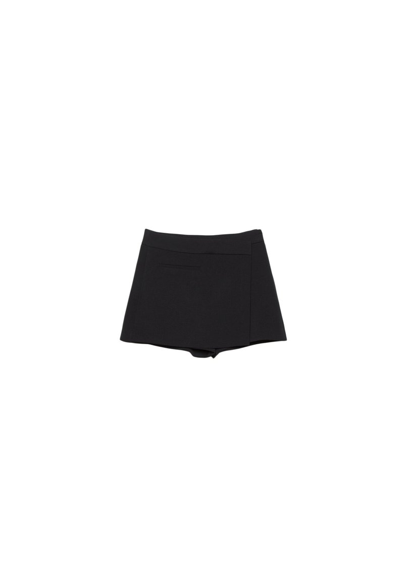 Stradivarius Stradivarius A-line skirt - black Vierteljährliche Förderung