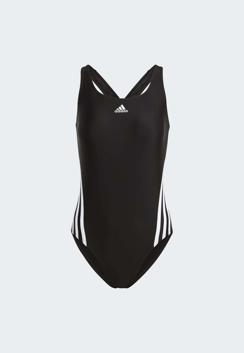 adidas Sportswear adidas Sportswear ADIDAS 3-STRIPES - Swimsuit - black white Bis zu 55% Rabatt