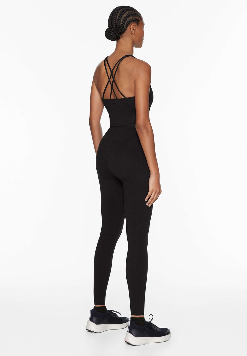 OYSHO OYSHO COMFORTLUX HIGH-RISE  - Leggings - Trousers - black Discount Store für neue Produkte