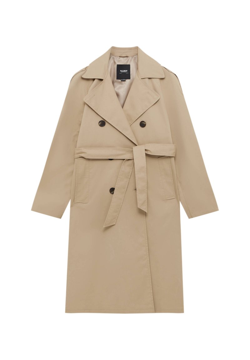 PULL&BEAR PULL&BEAR BASIC - Trenchcoat - beige Riesige Rabatte
