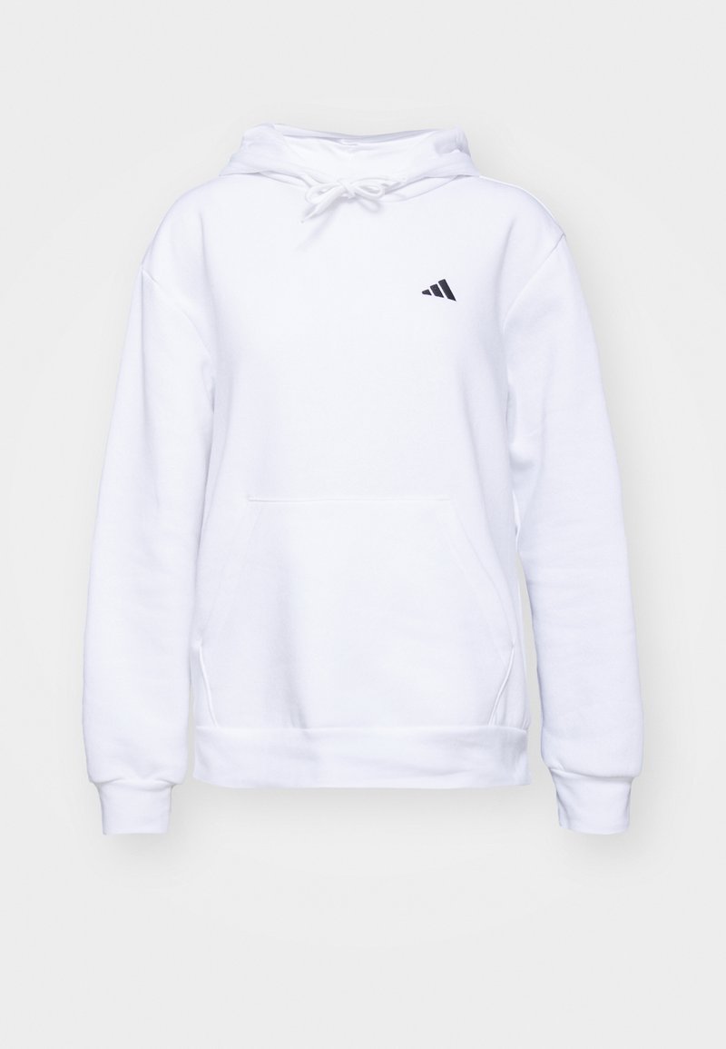 adidas Sportswear adidas Sportswear ESSENTIALS SMALL LOGO FEEL COZY HOODIE - Hoodie - white Speichern exportieren