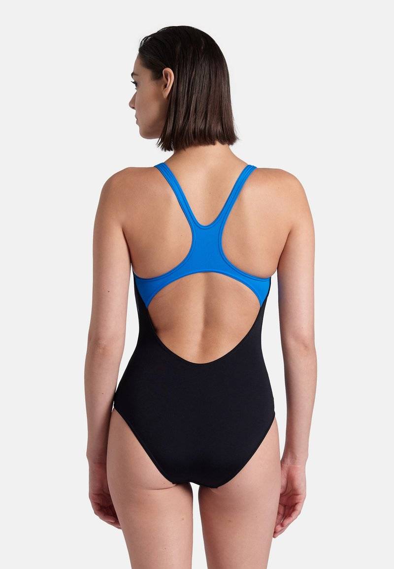 Arena Arena REFLECTING - Swimsuit - black blue river Black Friday Preise