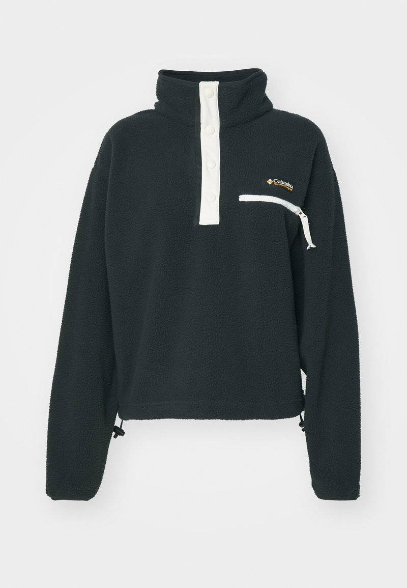 Columbia Columbia HELVETIA™ CROPPED HALF SNAP - Fleece jumper - black Günstiger Verkauf