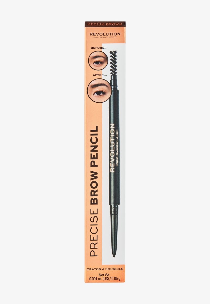 Makeup Revolution Makeup Revolution REVOLUTION PRECISE BROW PENCIL - Eyebrow pencil - medium brown Vatertagsangebot
