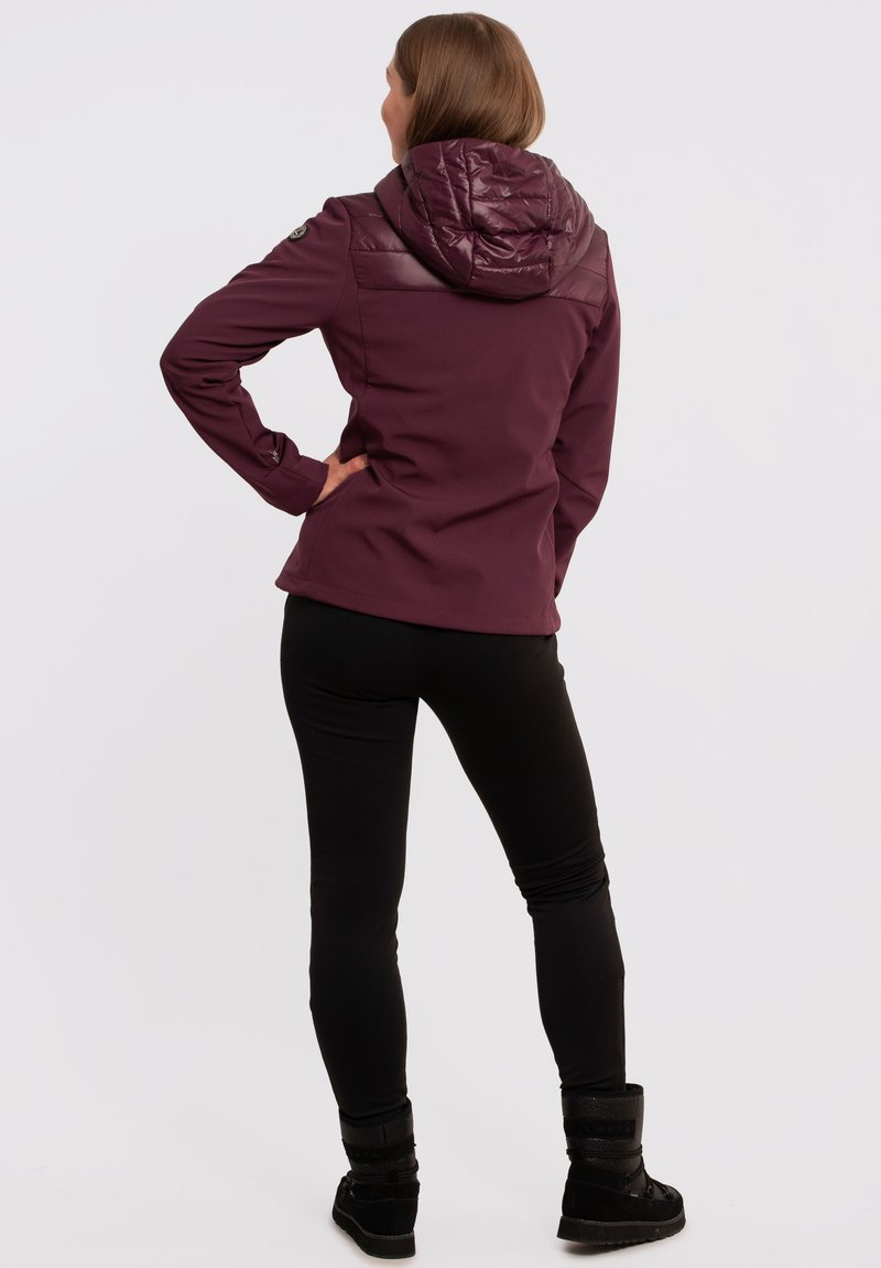 Luhta Luhta EMALRANTA - Soft shell jacket - pflaume Super Sparpreis