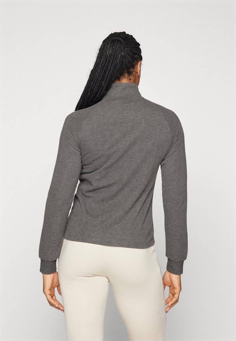 ONLY Play ONLY Play ONPMELINA ZIP - Zip-up sweatshirt - dark grey melange Nur für heute