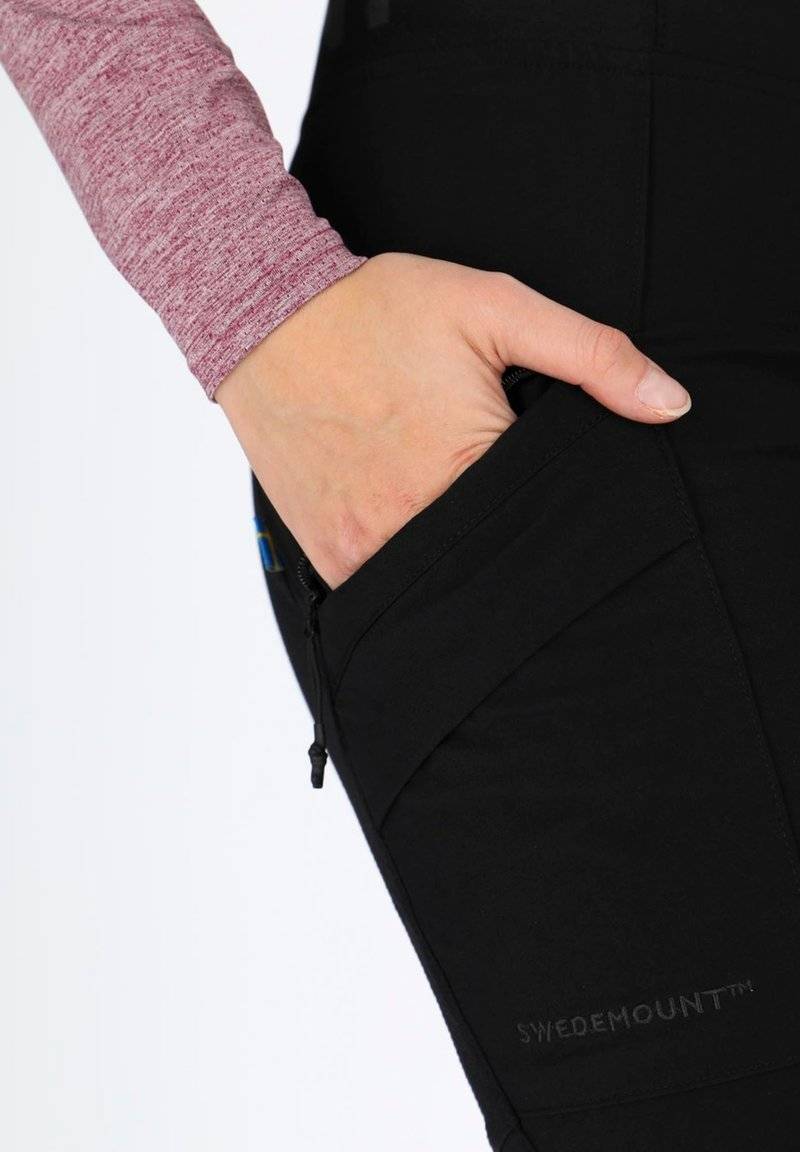Swedemount Swedemount TRONDHEIM W - Outdoor trousers - black Vierteljährliche Förderung