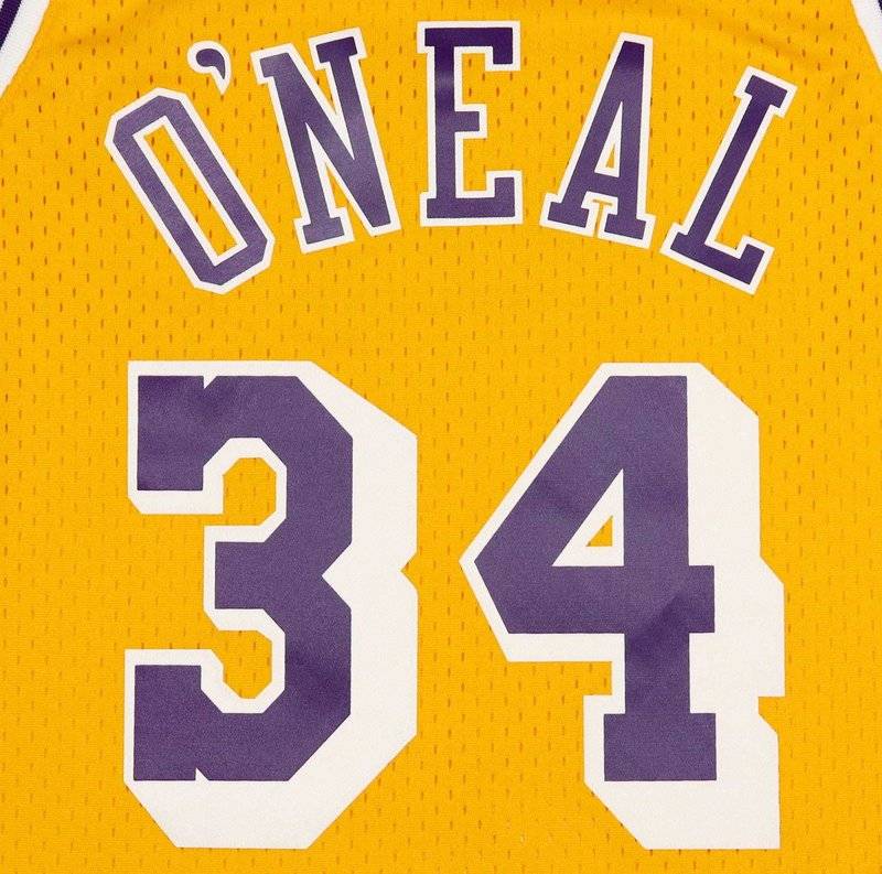 Mitchell & Ness Mitchell & Ness Swingman Los Angeles Lakers - Shaquille O'Neal - NBA jersey - light gold Discount Store für neue Produkte