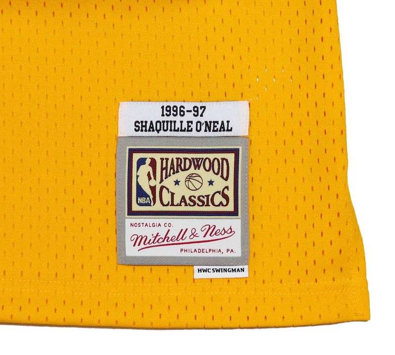 Mitchell & Ness Mitchell & Ness Swingman Los Angeles Lakers - Shaquille O'Neal - NBA jersey - light gold Discount Store für neue Produkte