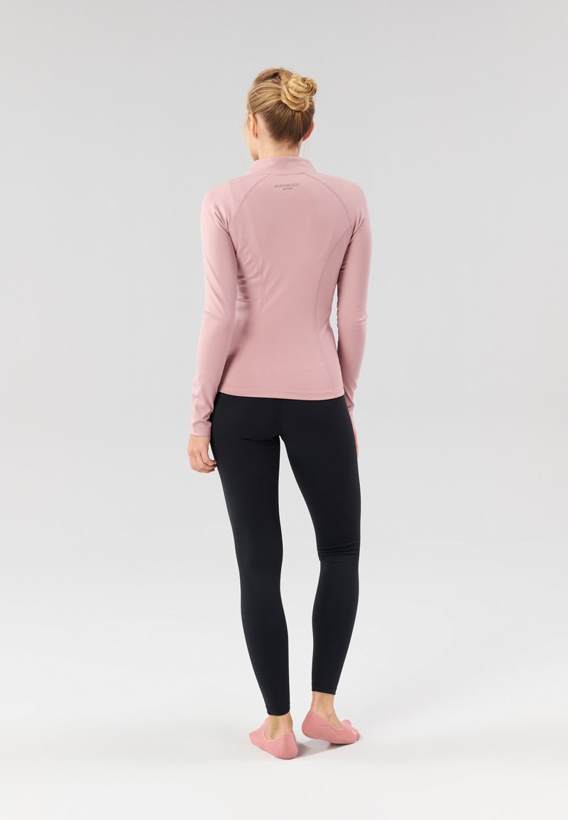 Even&Odd active Even&Odd active SUPER SOFT COTTON TOUCH - Training jacket - mauve Fabrikladen