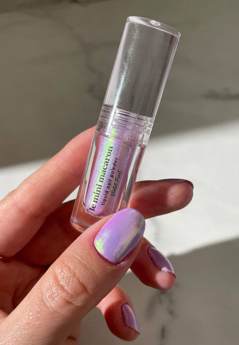 Le Mini Macaron Le Mini Macaron LIQUID NAIL POWDER - Nail polish - violet frost Hotsell
