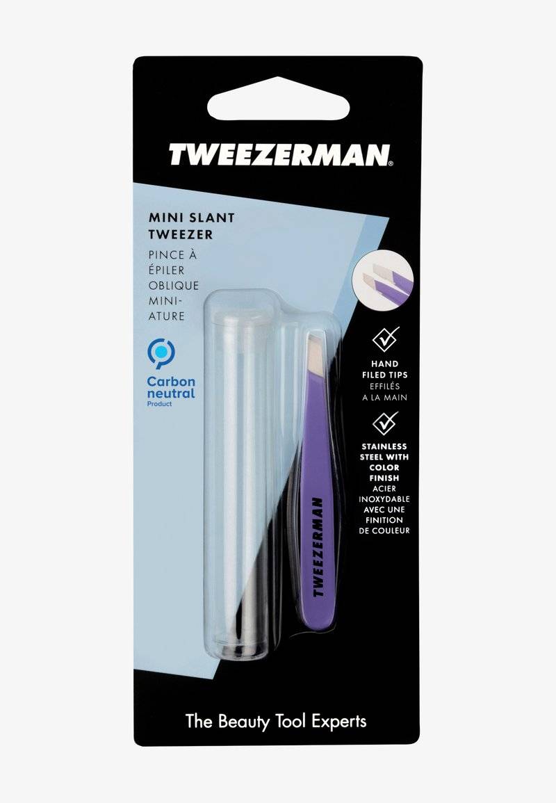 TWEEZERMAN TWEEZERMAN MINI SLANT TWEEZER - Hair removal tool - purple Günstig kaufen