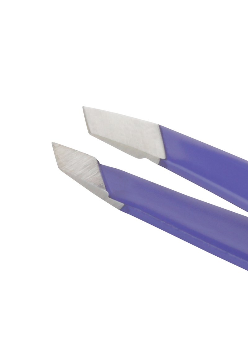 TWEEZERMAN TWEEZERMAN MINI SLANT TWEEZER - Hair removal tool - purple Günstig kaufen