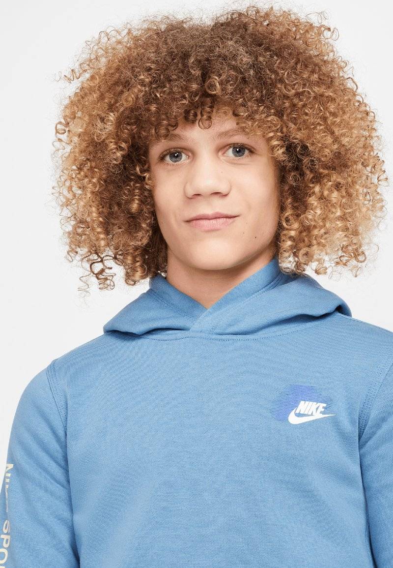 Nike Sportswear Nike Sportswear FLEECE HOODIE - Hoodie - aegean storm Vatertagsangebot