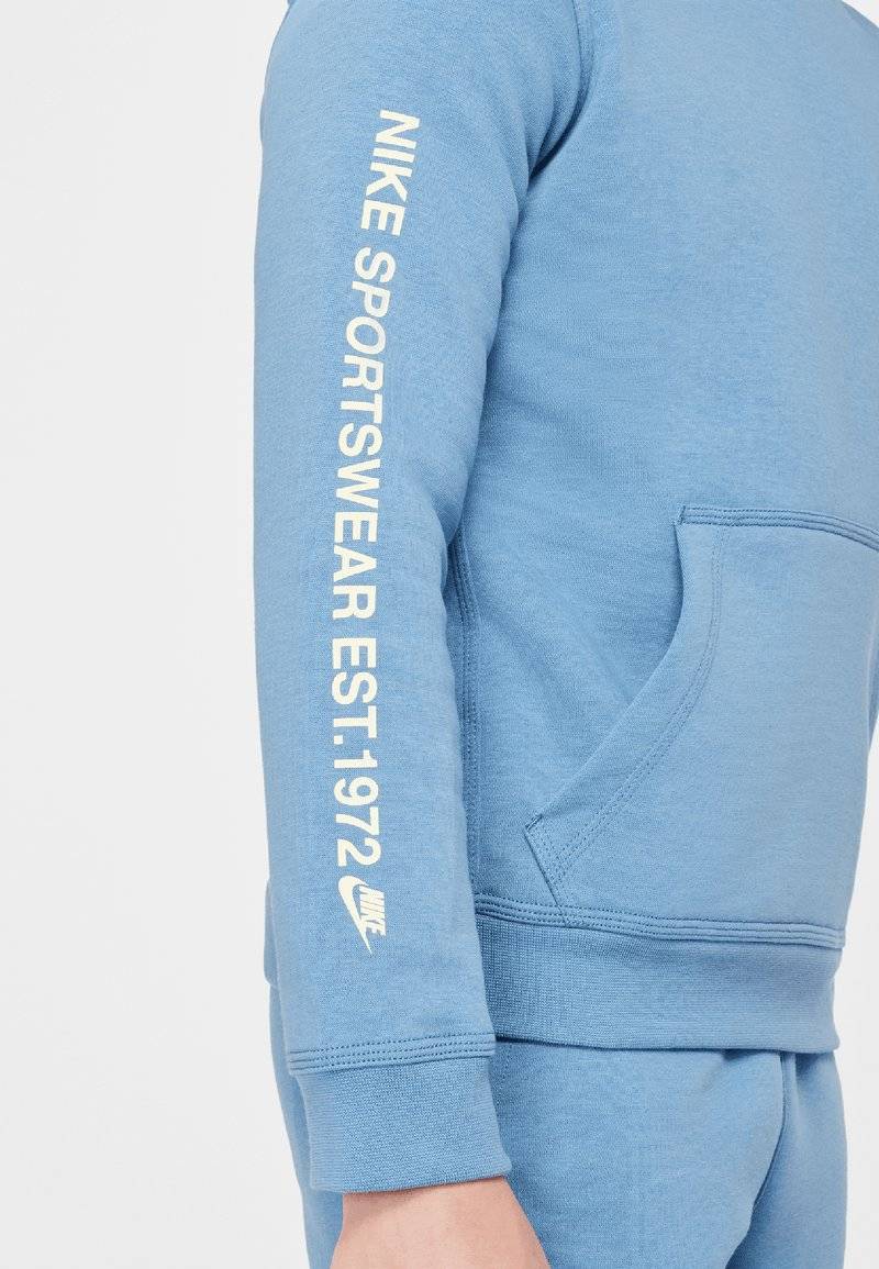 Nike Sportswear Nike Sportswear FLEECE HOODIE - Hoodie - aegean storm Vatertagsangebot
