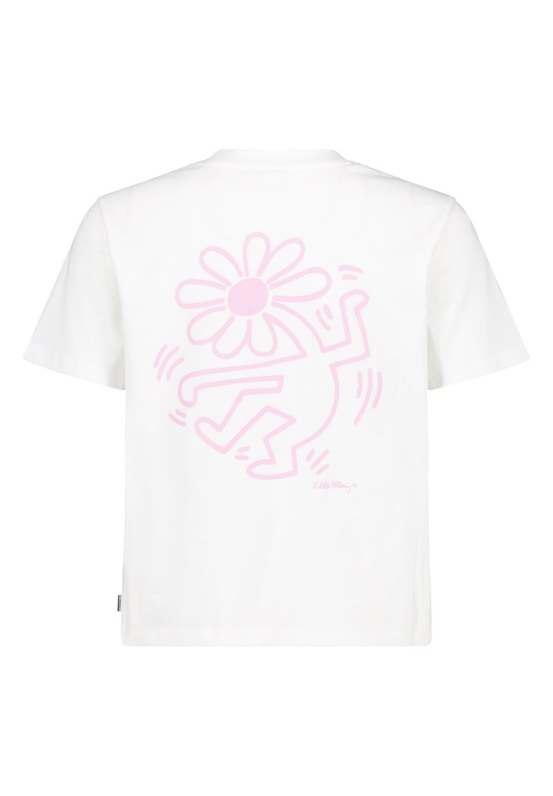 America Today America Today ELA JR - Print T-shirt - off white Lagerräumung