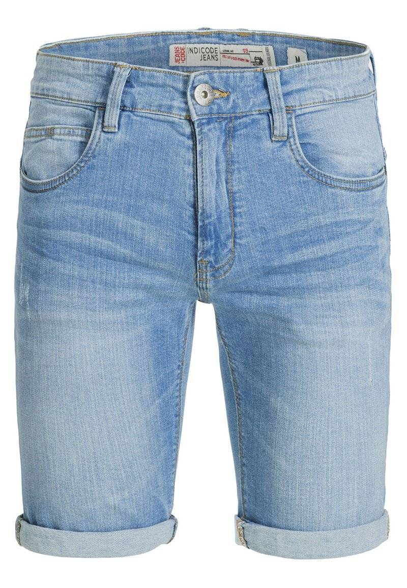 INDICODE JEANS INDICODE JEANS INCADEN - Denim shorts - blue Heißer Verkauf