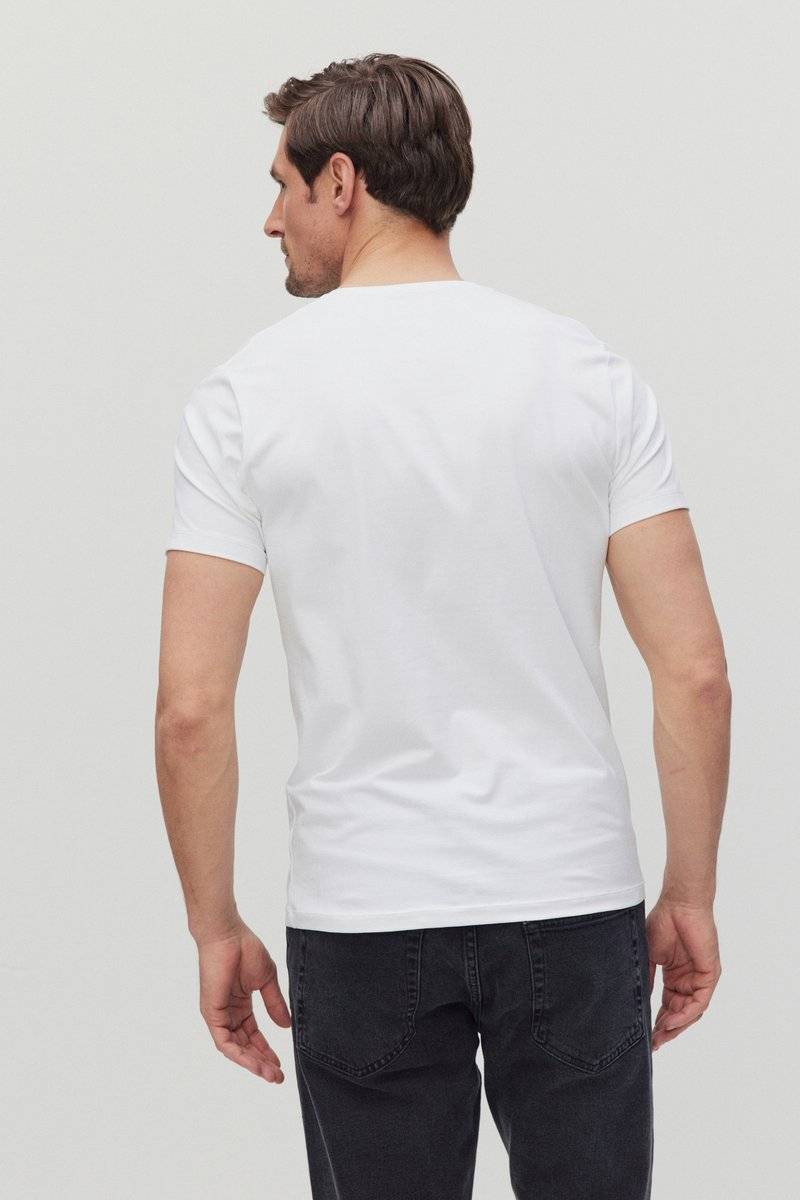 Bläck Bläck CORE BASIC SLIM FIT� - Basic T-shirt - white Exklusive Angebote