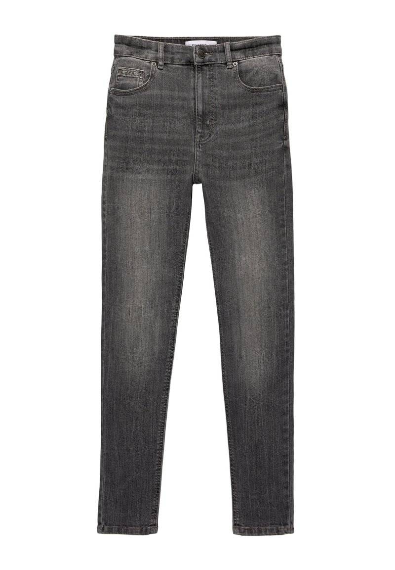 PULL&BEAR PULL&BEAR HIGH WAIST - Jeans Skinny Fit - grey denim Neuheiten