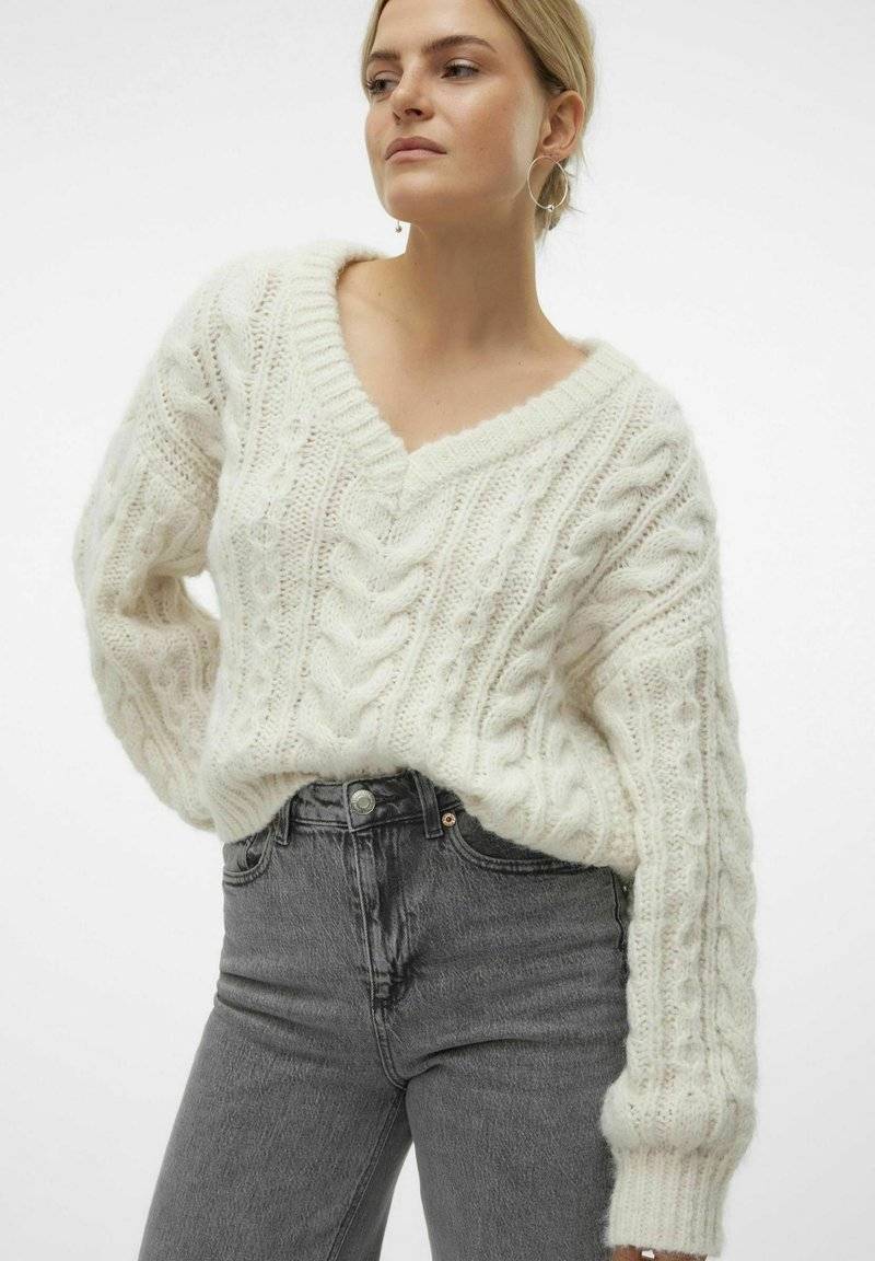 Vero Moda Vero Moda VMDREAM - Jumper - birch Räumungsverkauf