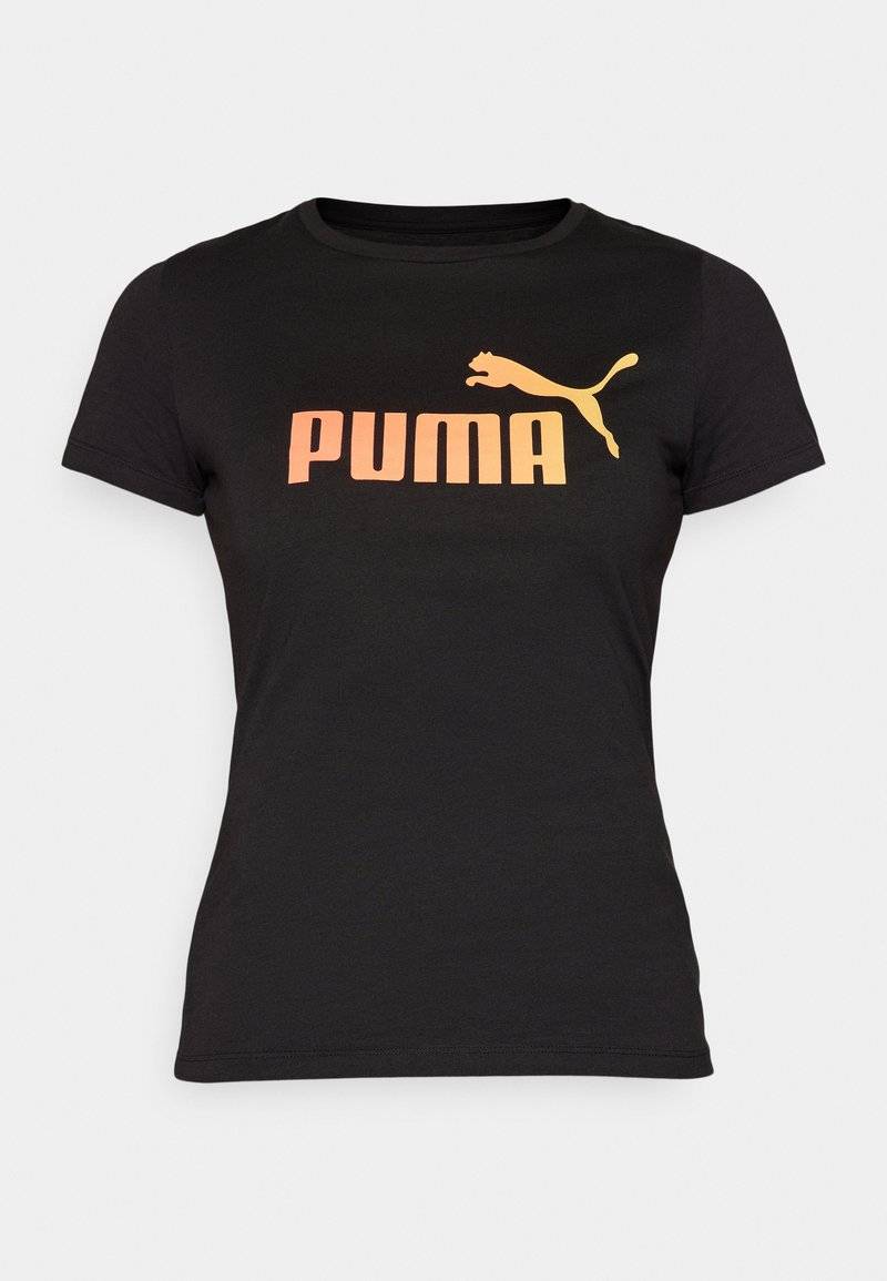 Puma Puma SUMMER SPORTS TEE - Print T-shirt - black Bis zu 60% Rabatt