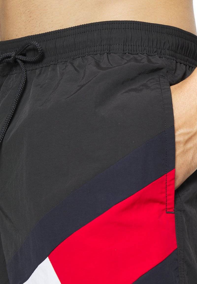 Tommy Hilfiger Tommy Hilfiger DRAWSTRING - Swimming shorts - black Clearance-Verkauf