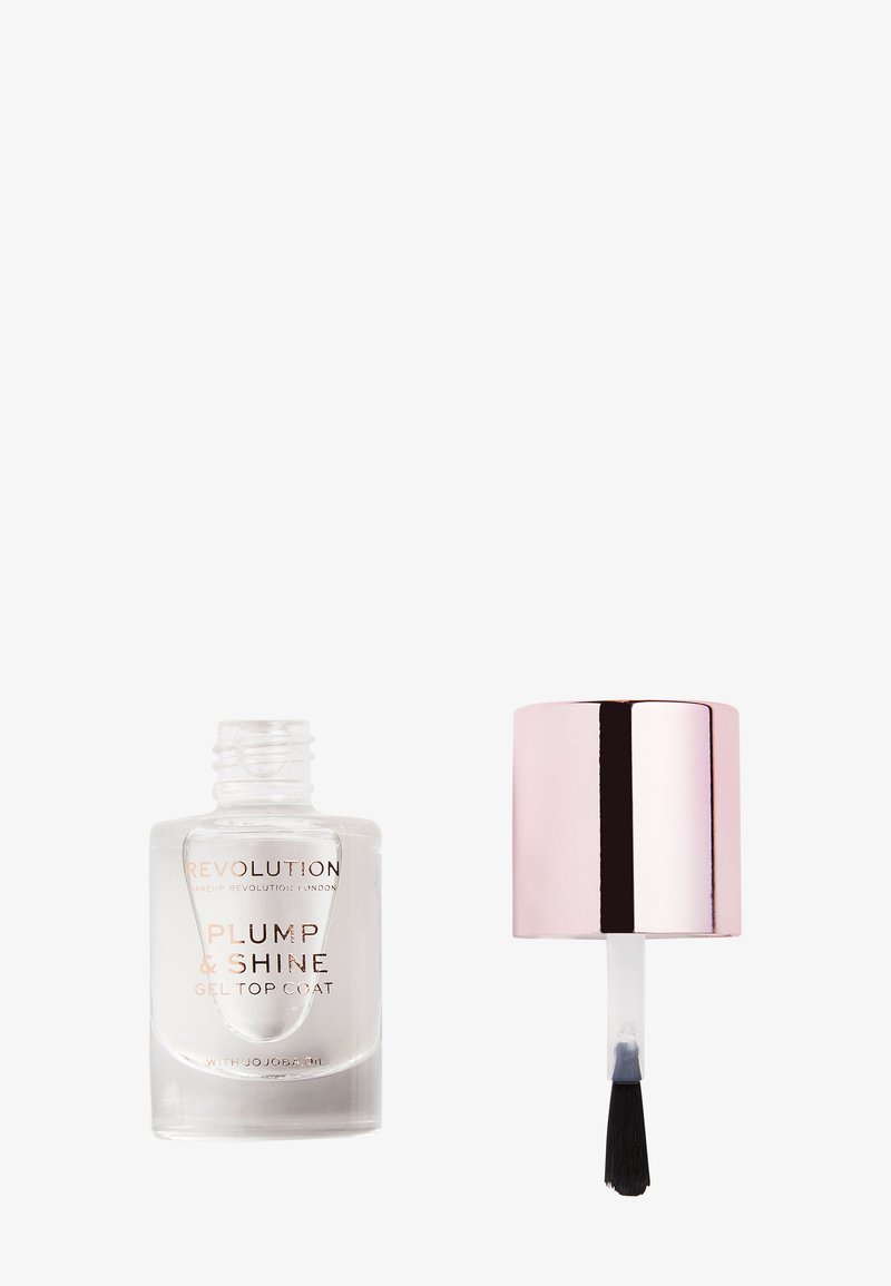 Makeup Revolution Makeup Revolution REVOLUTION PLUMP & SHINE GEL TOP COAT UNBOXED - Nail polish - plump & shine gel unboxed im Angebot