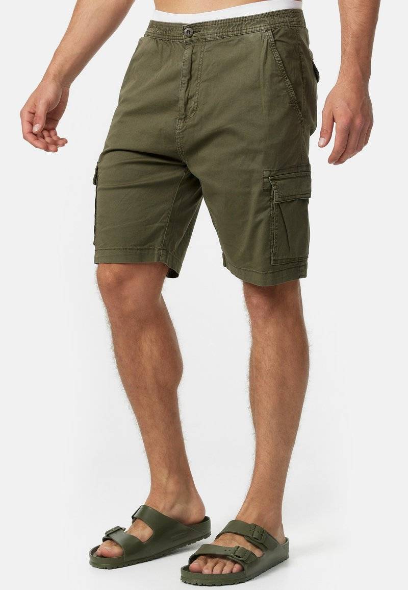 INDICODE JEANS INDICODE JEANS KINNAIRD - Shorts - army Muttertagsangebot