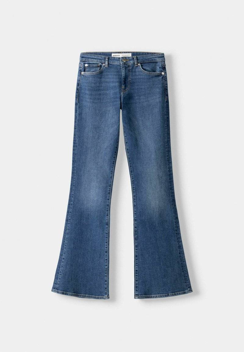 Bershka Bershka Flared Jeans - light blue denim Vatertagsangebot