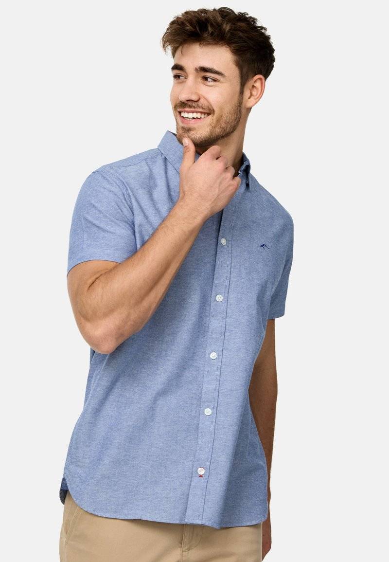 INDICODE JEANS INDICODE JEANS KURZARM KENNER - Shirt - monaco blue Online Outlet