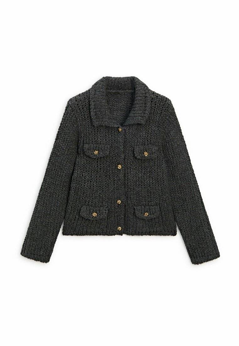Massimo Dutti Massimo Dutti Cardigan - grey Zeitlich begrenztes Angebot