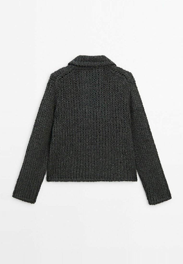 Massimo Dutti Massimo Dutti Cardigan - grey Zeitlich begrenztes Angebot