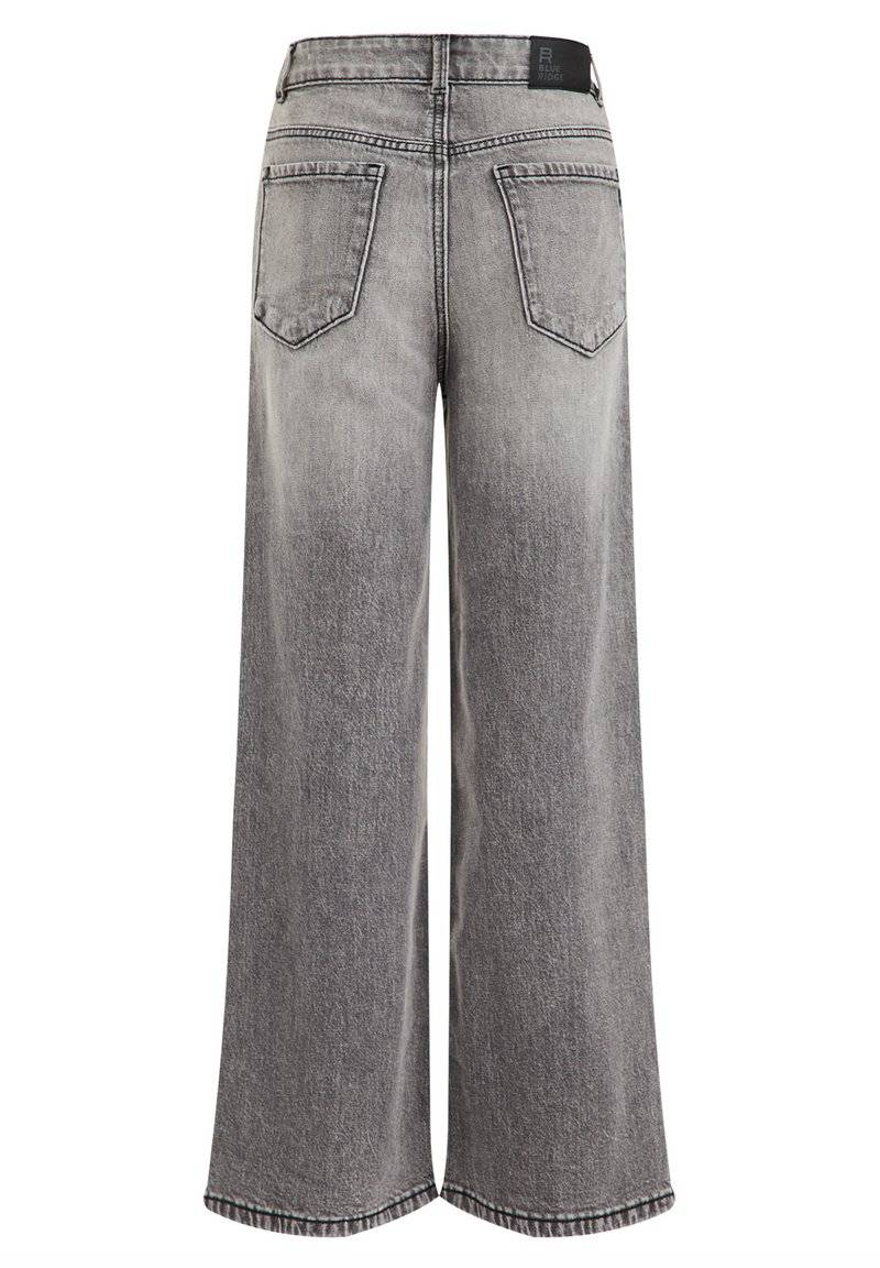 WE Fashion WE Fashion BLUE RIDGE - Flared Jeans - grey Blitzangebot