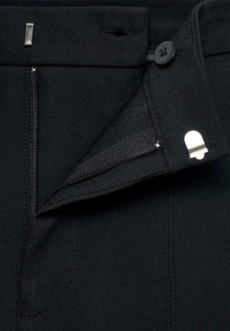 Mango Mango MALU-H - Trousers - noir Große Rabatte