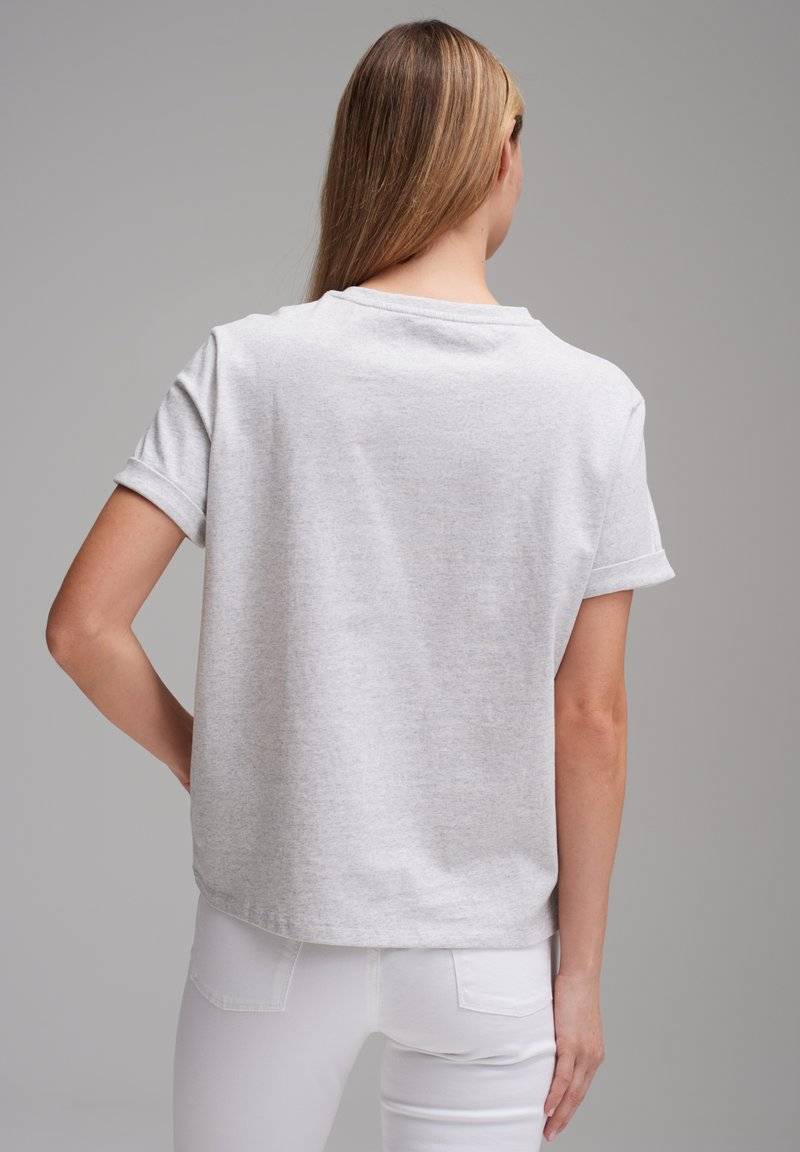Opus Opus SERZ - Basic T-shirt - grey Saisonale Angebote