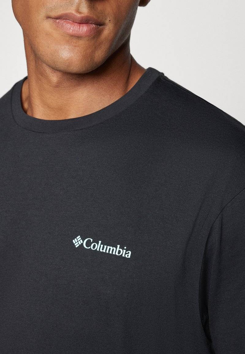 Columbia Columbia CAVALRY TRAIL - Print T-shirt - black Kostenlose Rückgabe