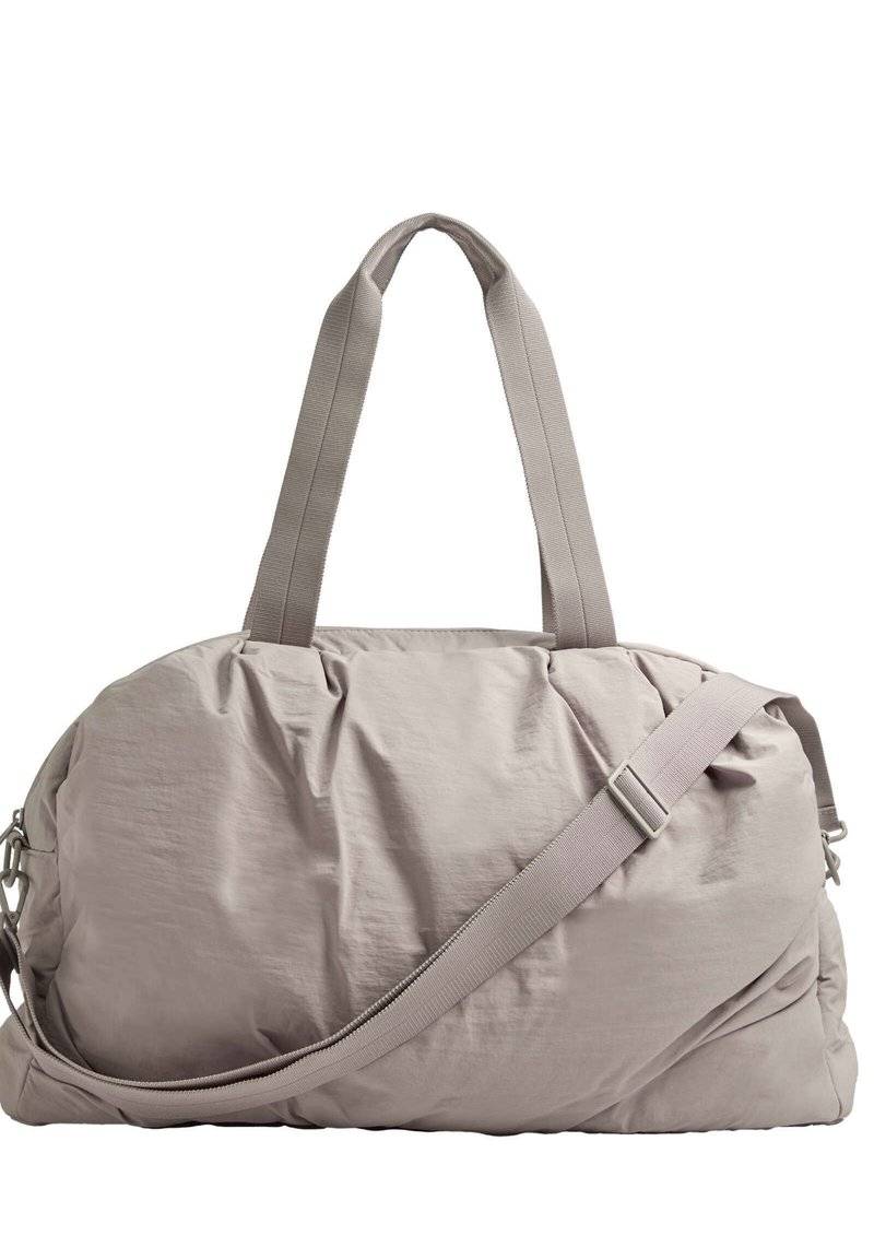 OYSHO OYSHO RUCHED - Holdall - grey Letzte 2 Tage