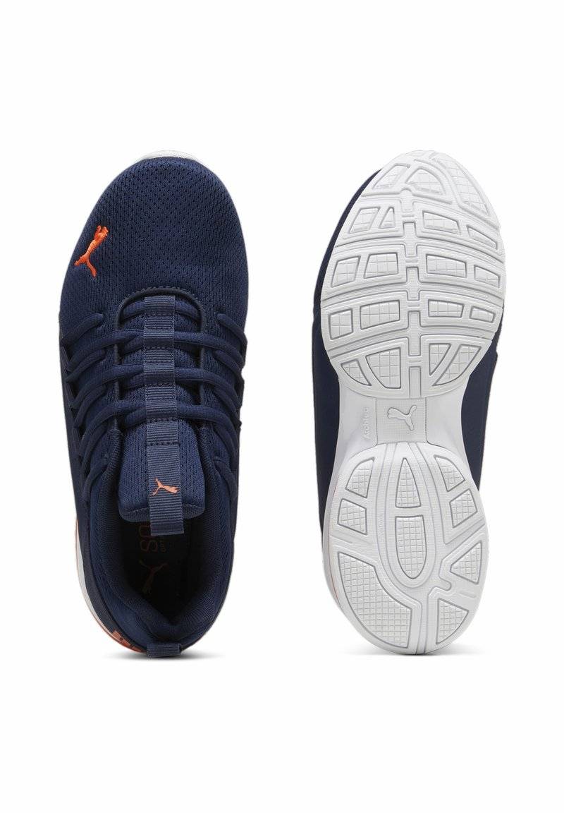 Puma Puma AXELION - Training shoe - club navy flame flicker white Zeitbegrenzte Promotion