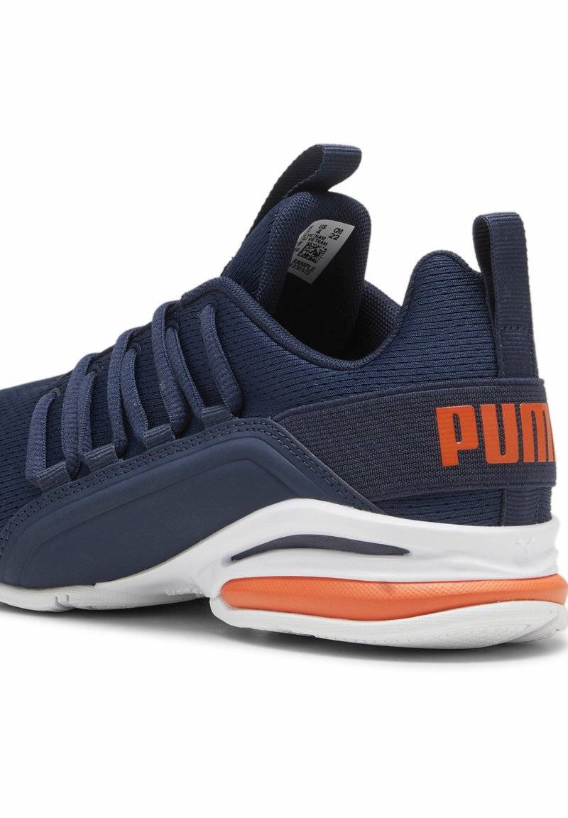 Puma Puma AXELION - Training shoe - club navy flame flicker white Zeitbegrenzte Promotion