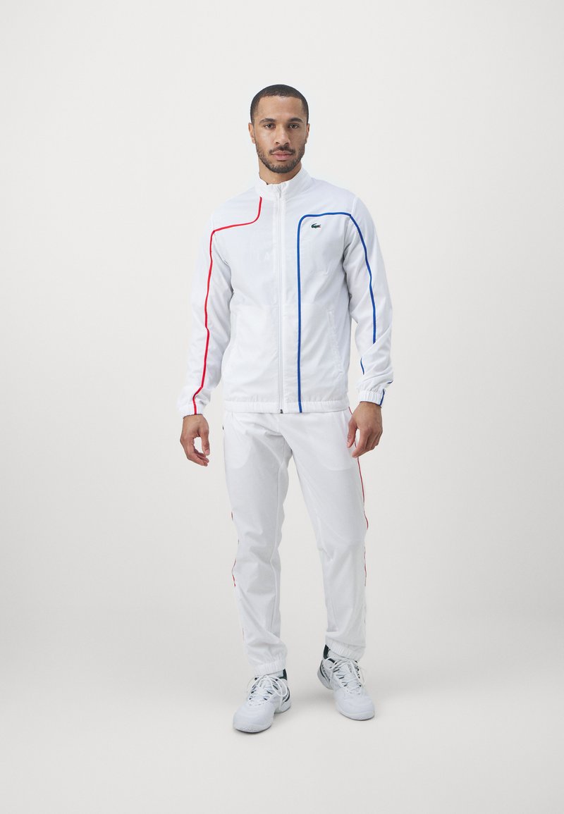 Lacoste Sport Lacoste Sport TRACKSUIT TENNIS PLAYERS - Tracksuit - white Clearance-Verkauf