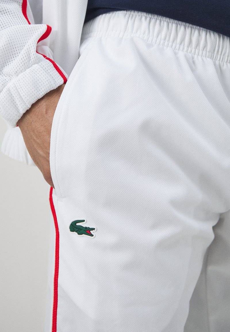 Lacoste Sport Lacoste Sport TRACKSUIT TENNIS PLAYERS - Tracksuit - white Clearance-Verkauf