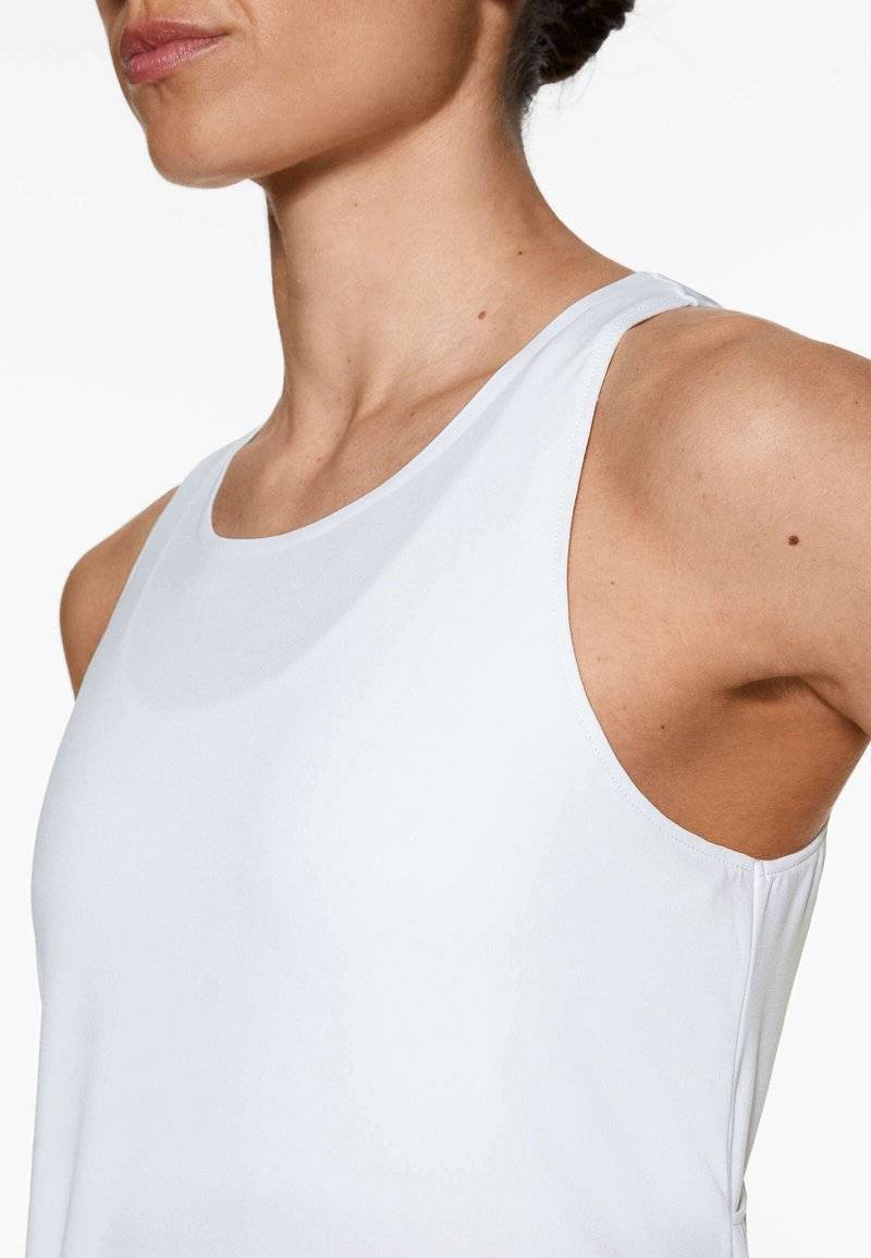 OYSHO OYSHO COMFORTLUX CROSS BACK - Top - white Fabrikladen