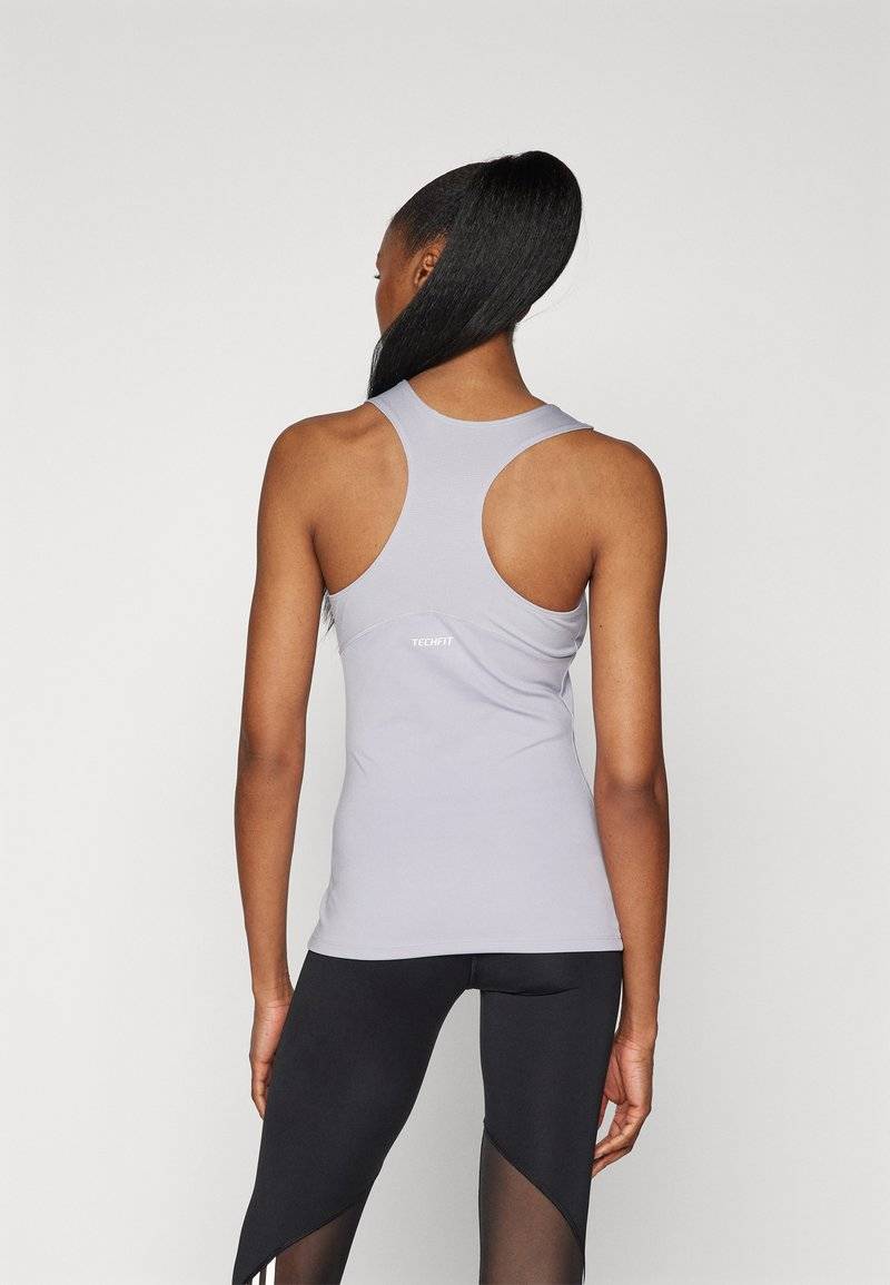 adidas Performance adidas Performance TECHFIT RACERBACK - Top - glory grey Begrenzt auf 3 Tage