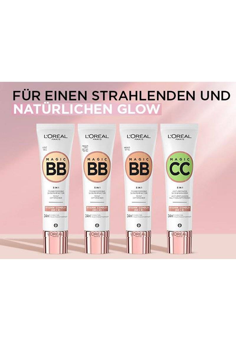 L'Oréal Paris L'Oréal Paris MAGIC BB HELL BIS MITTEL - BB cream - 03 medium light Günstig kaufen